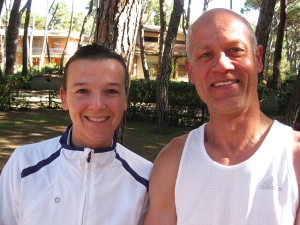RUNNING Company Toskana Laufcamp 2010 Julia Materne und Tino Lechner