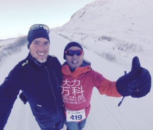 Jack Haug beim Polar Circle Marathon 2016