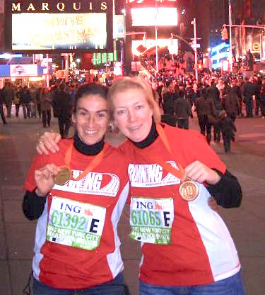 Finisher beim New York Marathon