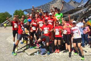 Das RUNNING Company Team beim Wings for Life World Run in München 2016