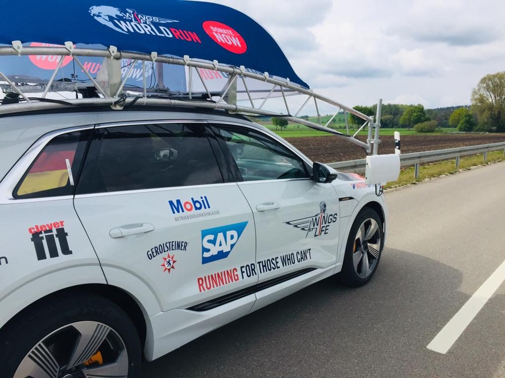 Catcher Car beim Wings for Life World Run 2019 in München