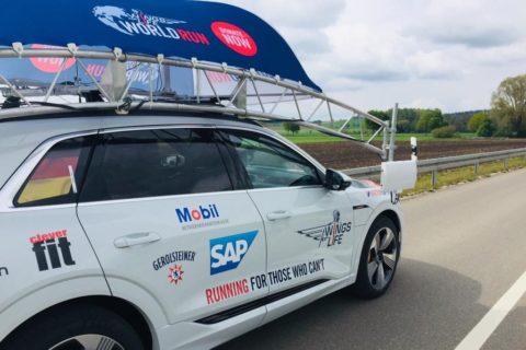 Catcher Car beim Wings for Life World Run 2019 in München
