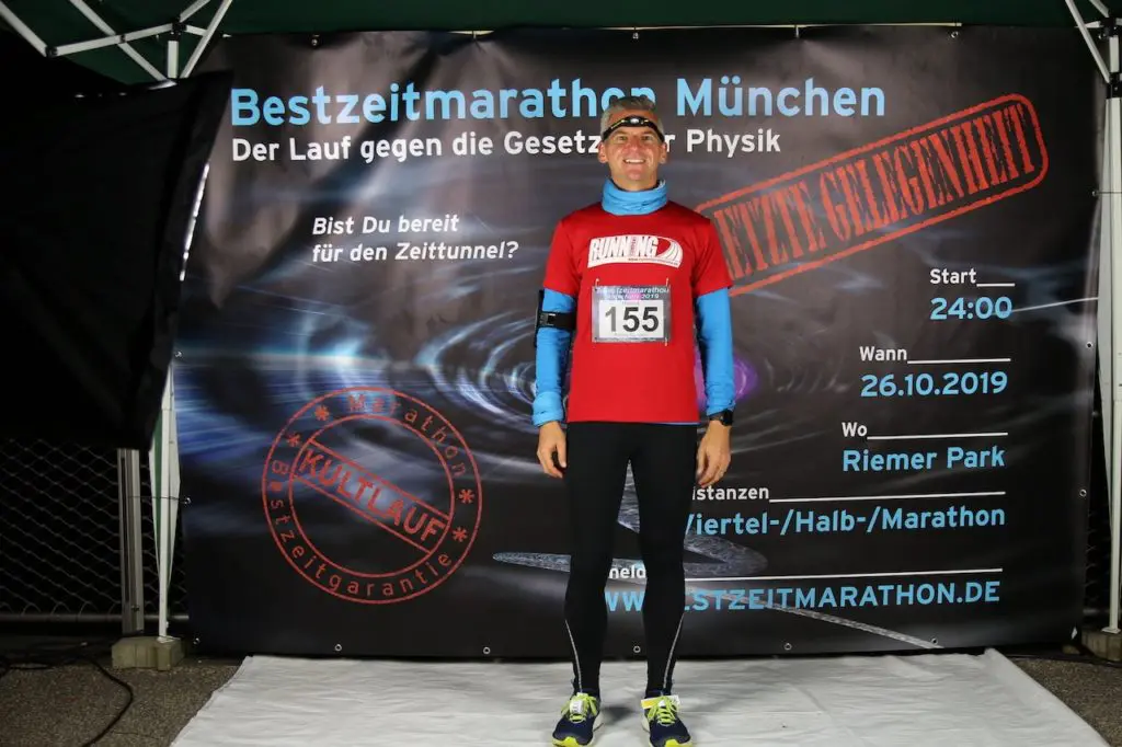 Helmut Stiglmayr Bestzeitmarathon München 2019