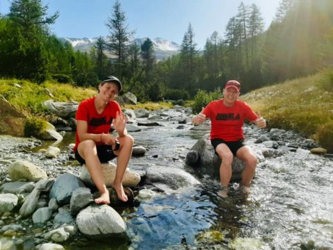 Regeneration nach dem Lauftraining im Livigno Laufcamp Höhentraining