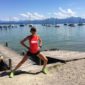 Stretching mit Chiemsee- und Bergpanorama