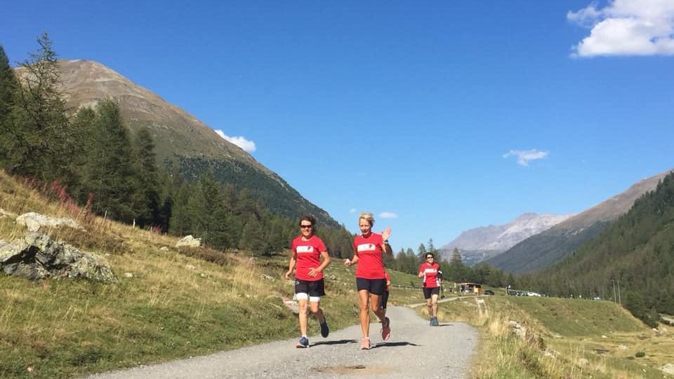 Tolles Bergpanorama im Laufseminar Höhenrtraining