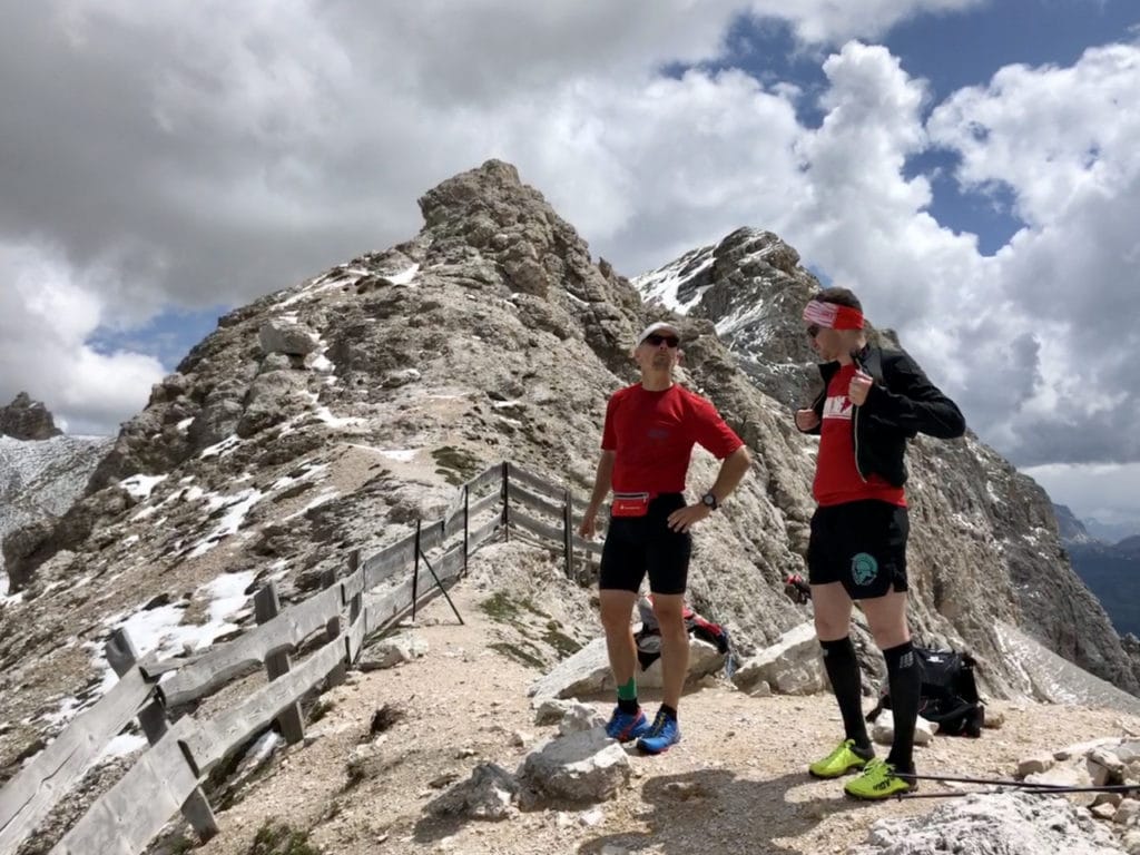 Gipfel-Stopp im Seiser Alm Trailrunning Laufcamp